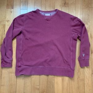 Men's Burgundy Sweatshirt